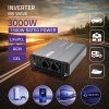 Qoltec Przetwornica napięcia MS Wave | 12V na 230V | 1500/3000W